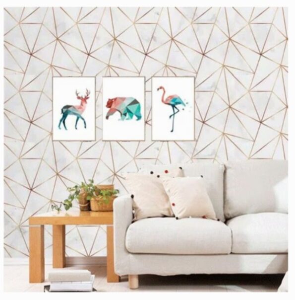 papel de parede decorativo luatek pvc qz15-3 45cmx3m