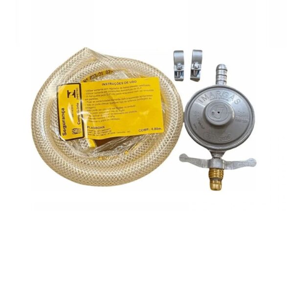 regulador relogio para gas glp 1kg imarga 072705 abs 1,25m 0400283