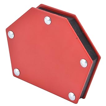 suporte de soldagem, ímã de soldador vermelho multiângulo para trabalho