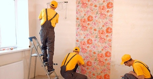 venda e aplicação de papel de parede