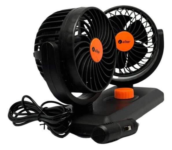 ventilador duplo automotivo carro 12v caminhão para painel de carro ava-424 (3)
