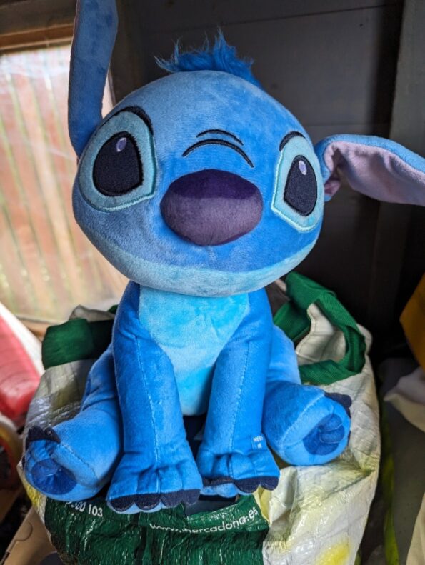 boneca de pelúcia stitch brinquedo fofo de anime para bebês e crianças