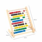 brinquedo educativo jogo matematica infantil abaco de madeira 1