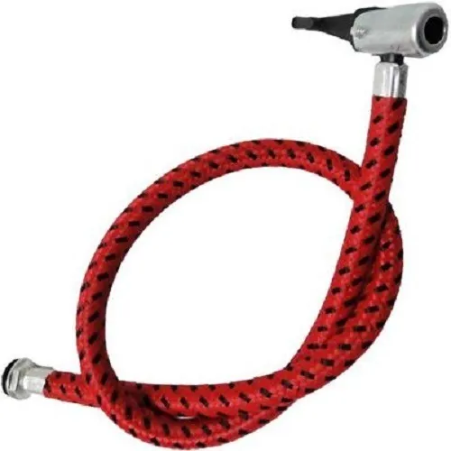 mangueira de bomba para encher pneu de carro moto bike vermelho ax20657-a- 1