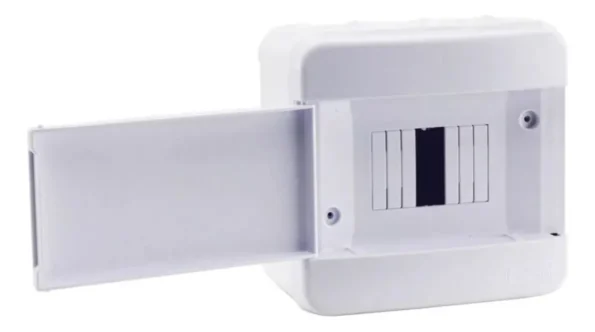 quadro de distribuição embutir para 4 disjuntores force line 2
