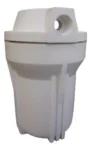 carcaça branca filtro de purificador agua 18x11x9 1