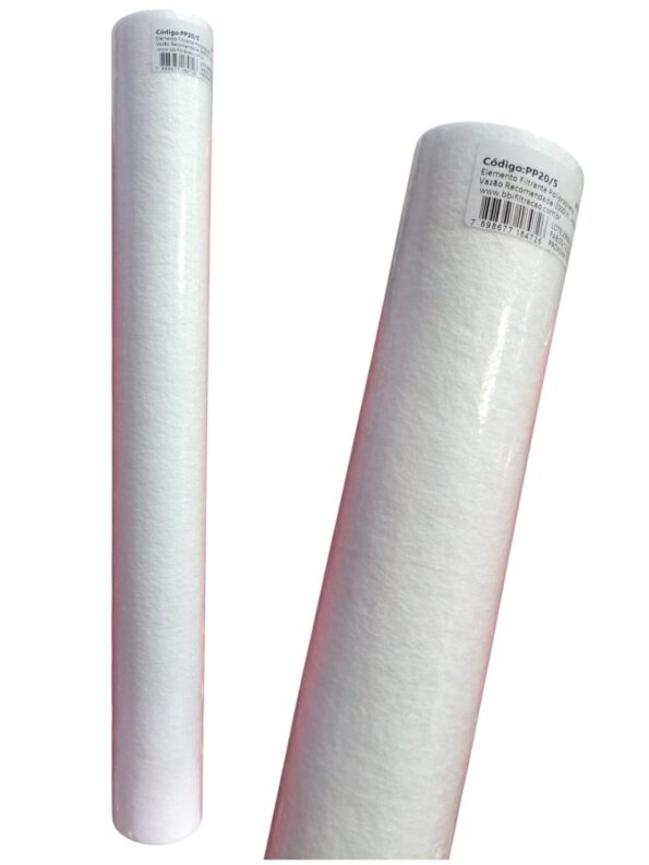 elemento filtrante filtro refil de polipropileno.