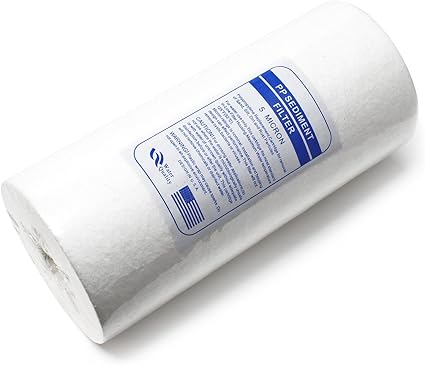 filtro de água de cartucho 5micron 25x16x11