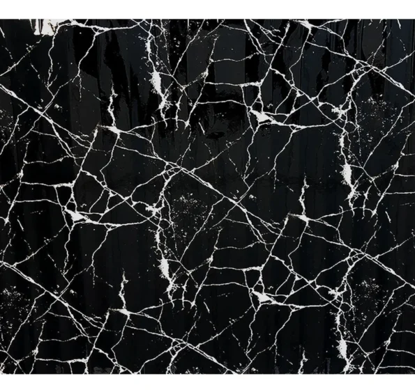 revestimento auto adesivo pedra mármore 3r preto 60x13x4