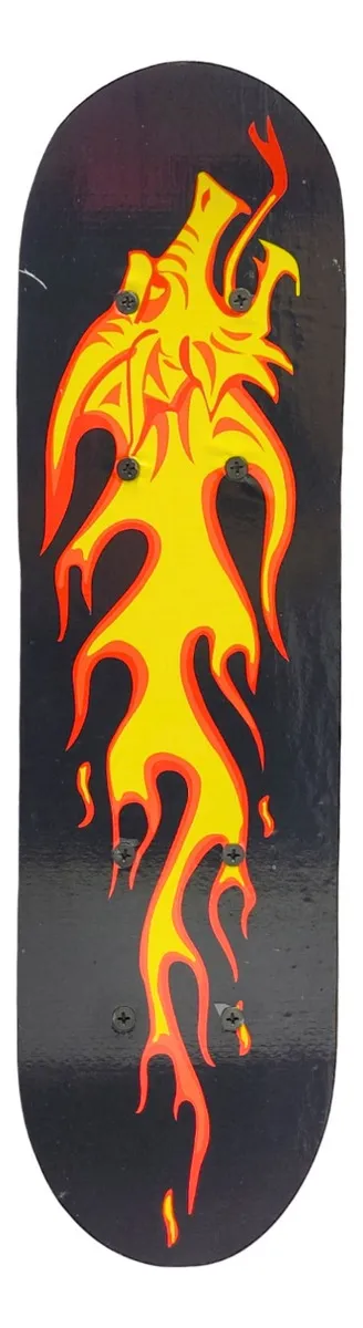 skate infantil completo montado iniciante resistente leve fogo tk-ab8888 4