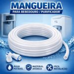 mangueira pebd branca 516 med. 6,0×8,0mm 1 metro mpb516