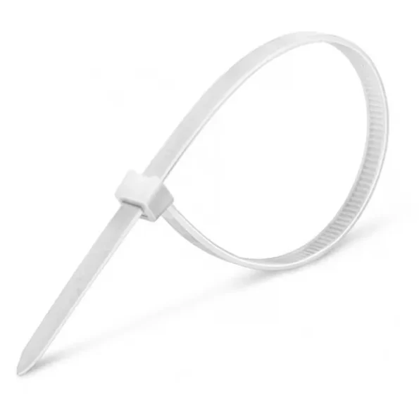 abraçadeira de nylon 3,6 x 250mm natural com 100 peças bomvink bom-5507 1