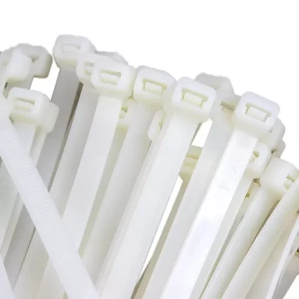 abraçadeira de nylon 3,6 x 250mm natural com 100 peças bomvink bom-5507