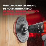 disco de lixa com velcro (100 mm), 10 peças, lixa profissional bom-5605 1