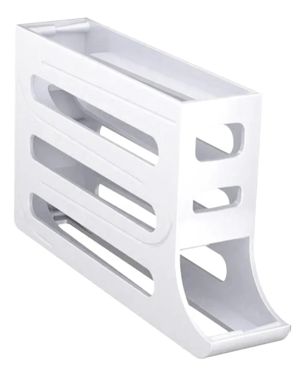 dispensador de ovos com rodas, recipiente branco oasis market oih-4102