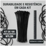 fita hellerman cinta plástica enforca gato 5 tamanho 4.8mm x 500mm bom-5499 1