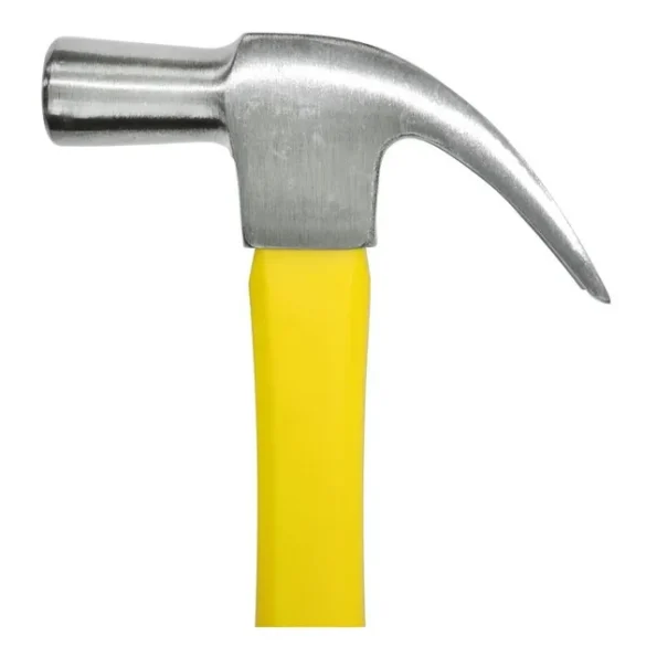 martelo profissional tipo unha em aço 23mm com cabo de fibra bom-1002 2