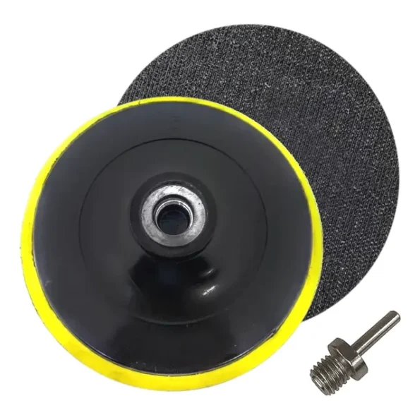 suporte disco 180mm 7 pol politriz esmerilhadeira lixa m14 bom-5124