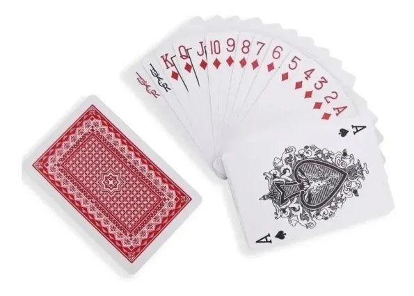 Baralho Espanhol 100% Plástico 108 Cartas À Prova D’Água said Premium re048 1