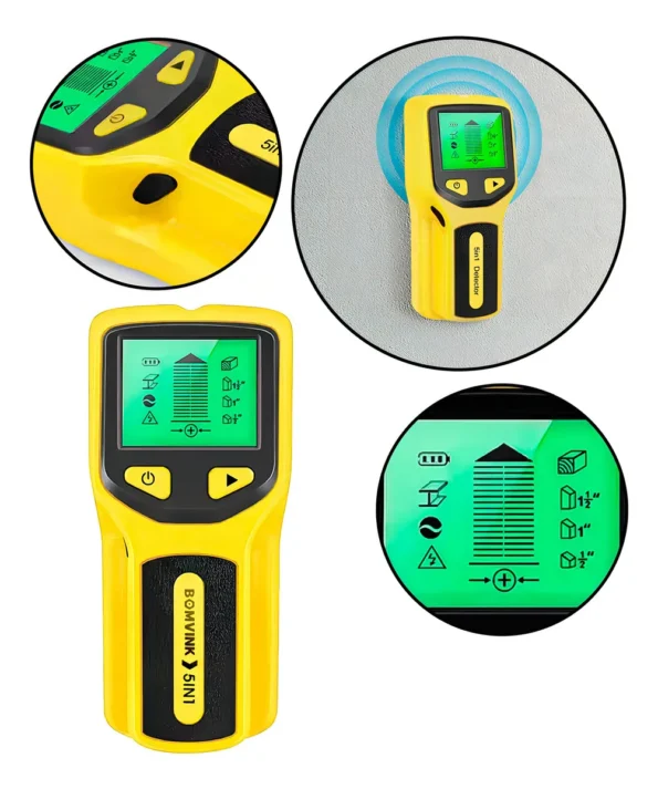 aparelho para detectar cano de água viga fios madeira metais bom-6816 2