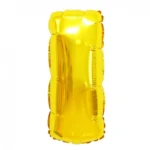 balão metalizado letra dourado para aniversarios e festas p-02 2