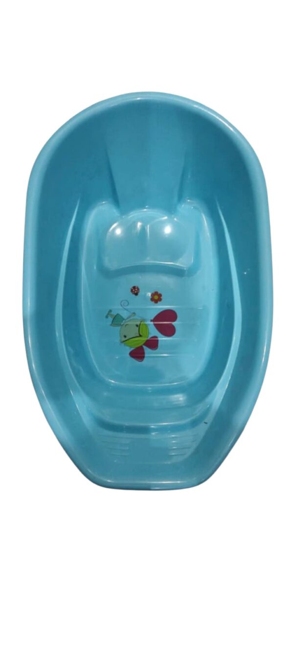 banheira para bebe banho infantil 68x44x17cm mz-88056 azul