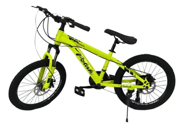 bicicleta aro 20 amarelopretorjc0345 elite polak aço3