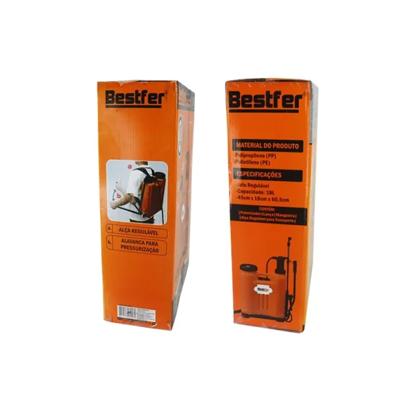 borrifador pulverizador costal compressao previa bfh1575-18l2