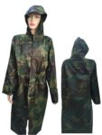 capa de chuva camuflada exercito adulto tamanho unico cl-727.1