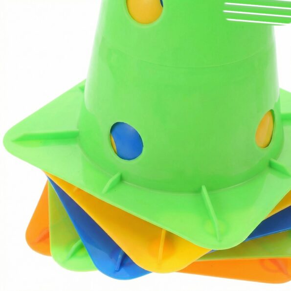 cones coloridos para treinos de direçao e acessorios esportivos mb57188 verde 2
