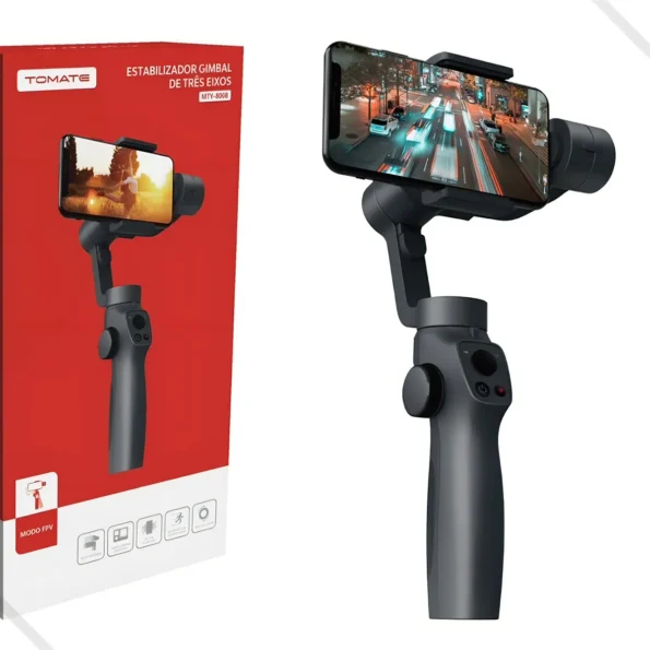 estabilizador gimbal tres eixos tomate mty-8008