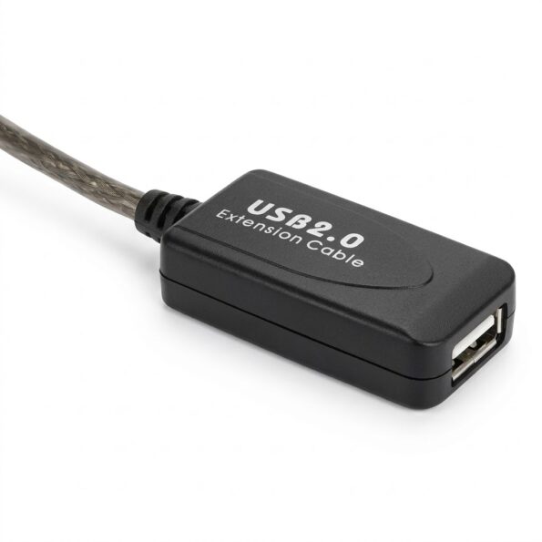 extensor usb 2.0 a macho + usb femea c rep de sina 10m preto xt-2071 1