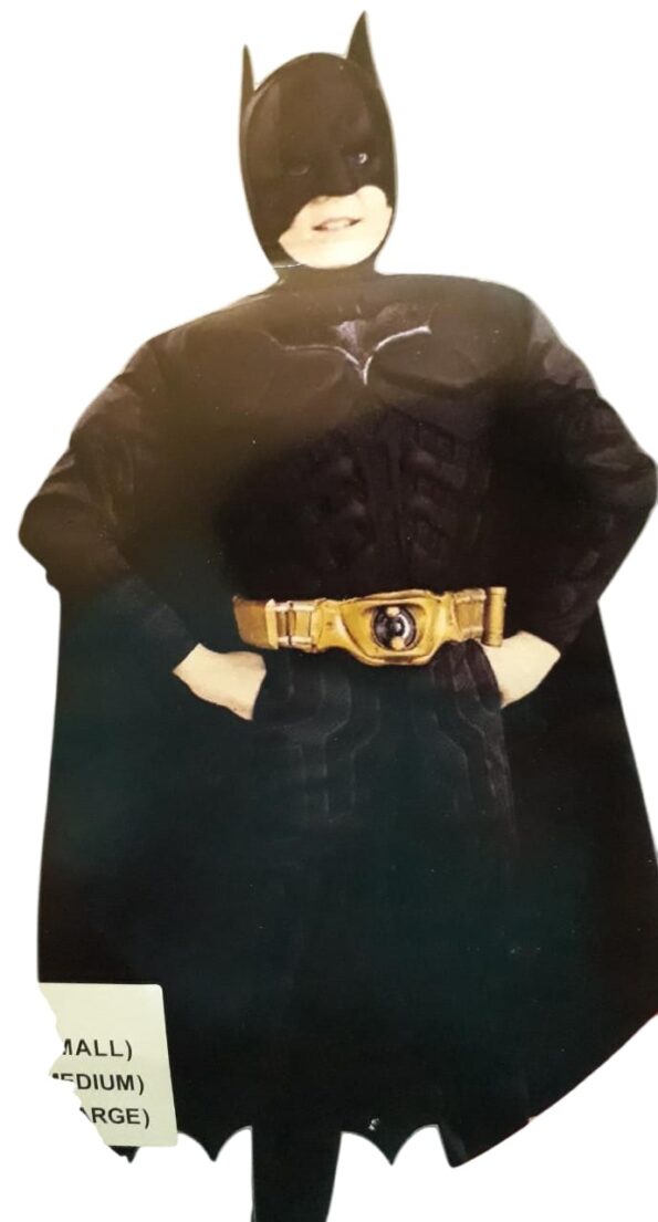 fantasia infantil luxo enchimento batam + máscara 7 a 8 anos1