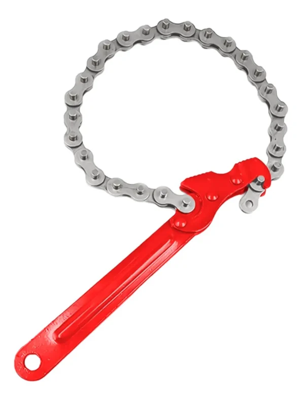 ferramenta chave corrente ajustável para tubos 12 profissional idea id2296c 2