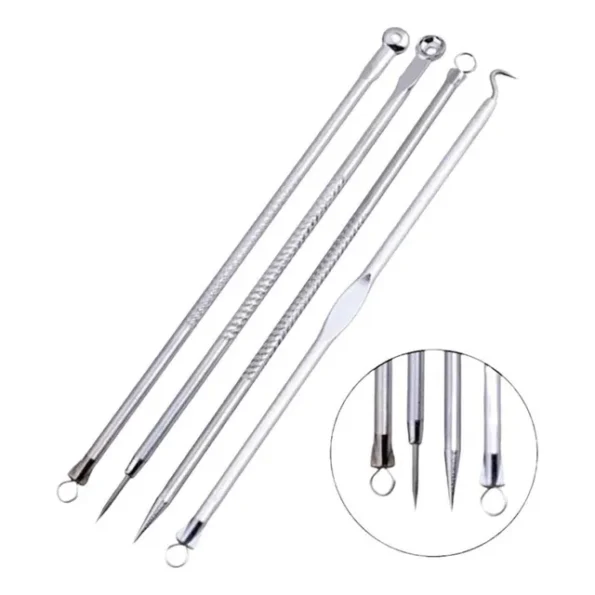 ferramenta para limpeza de pele profissional inox fc-1 3