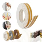 fita adesiva veda frestas janela porta vedação 6mm p 6 metros bom-1326 1