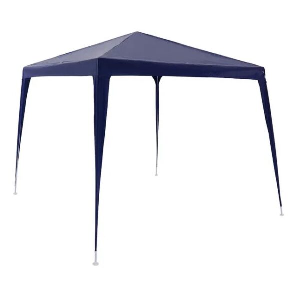 gazebo x-flex oxford com silvercoating 3m x 3m azul profissional said re1215 3
