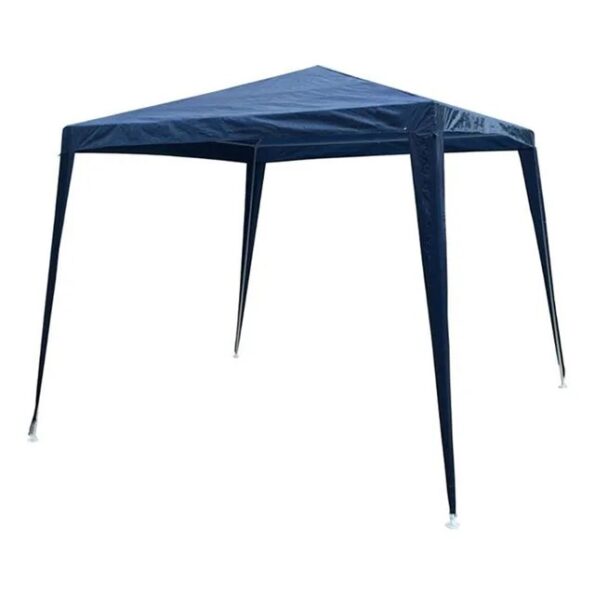 gazebo x-flex oxford com silvercoating 3m x 3m azul profissional said re1215