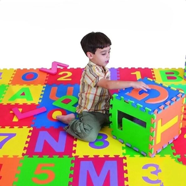 kit 10 tapetes eva educativos einstok 29x29cm infantil vi-2640 1