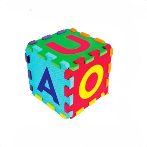 kit 10 tapetes eva educativos einstok 29x29cm infantil vi-2640