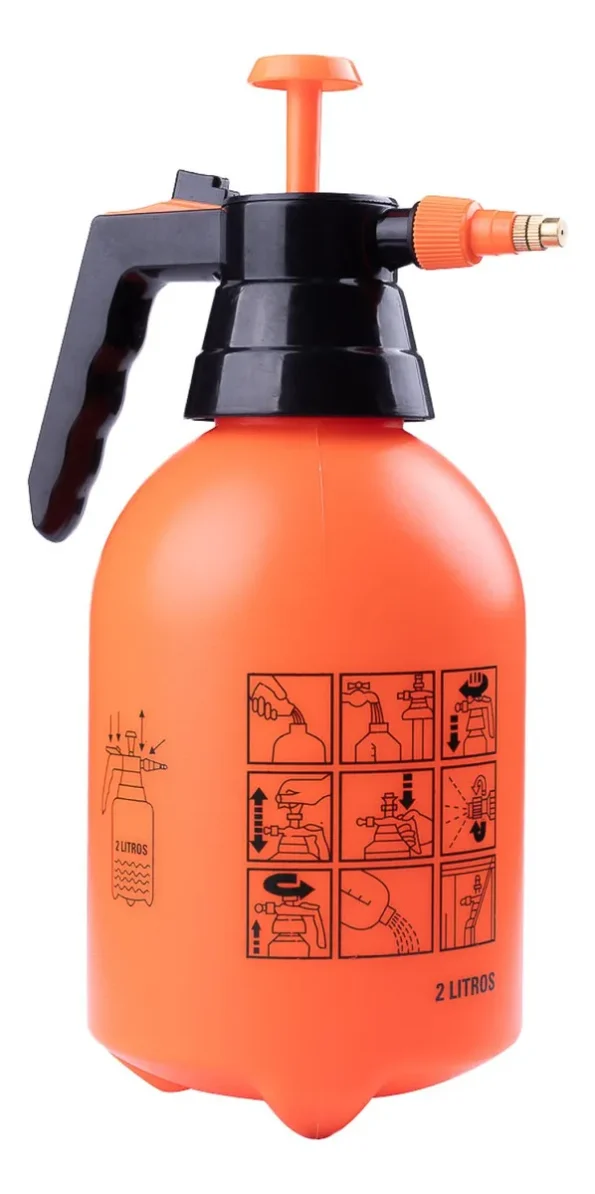 pulverizador borrifador alta pressão foam 2l cor preto manual vi-1642