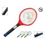 raquete elétrica mata mosquito dengue recarregável vermelho crs-8055 1