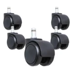 rodinha kit 5 rodízios cadeira escritório roda anti-risco bomvink bom-2753 1