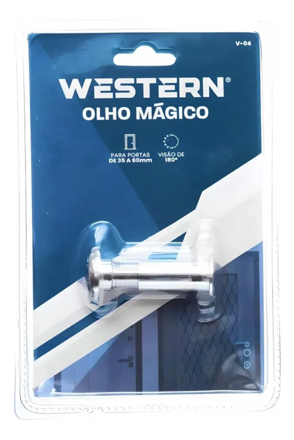 Olho Magico Visor Porta 35 A 60mm Cromado 2